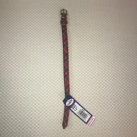 Omnipet Dog Pet Animal Collar Plaid Gold 12” - Picture 6 of 8